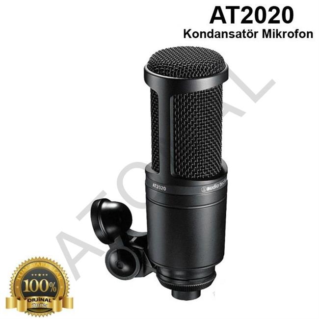 AT2020 Stüdyo Tipi Cardioid Condenser Mikrofon
