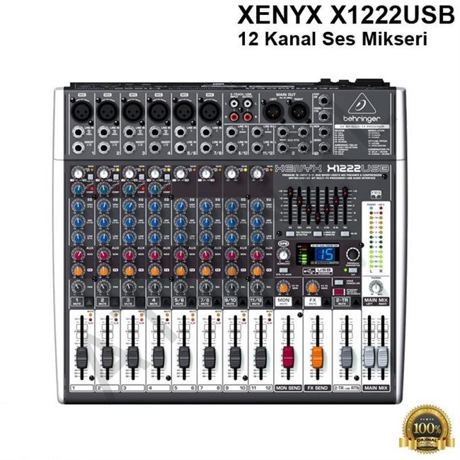  XENYX X1222USB 12 Kanal Ses Mikseri