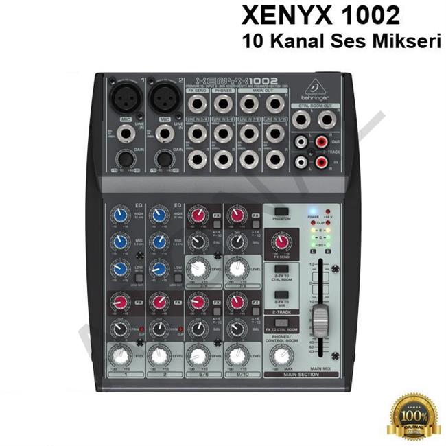 XENYX 1002 10 Kanal Ses Mikseri