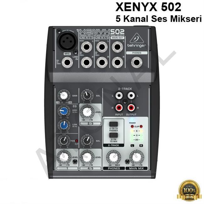 XENYX 502 Ses Mikseri