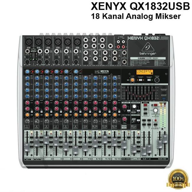 XENYX QX1832USB 18 Kanal Mikser