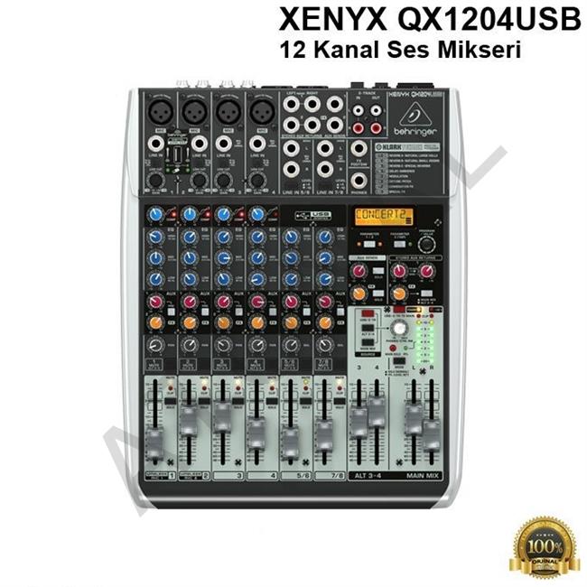  XENYX QX1204USB 12 Kanal Ses Mikseri