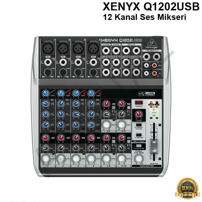 XENYX Q1202USB 12 Kanal Ses Mikseri