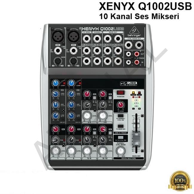 XENYX Q1002USB 10 Kanal Ses Mikseri