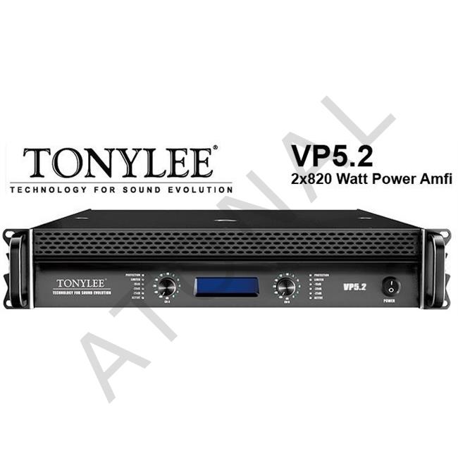 VP-5.2, 2X820W Güç Amplifikatörü