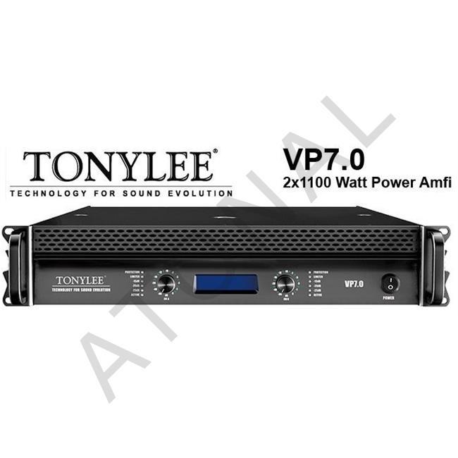 VP7.0,  2x1100W Güç Amplifikatörü