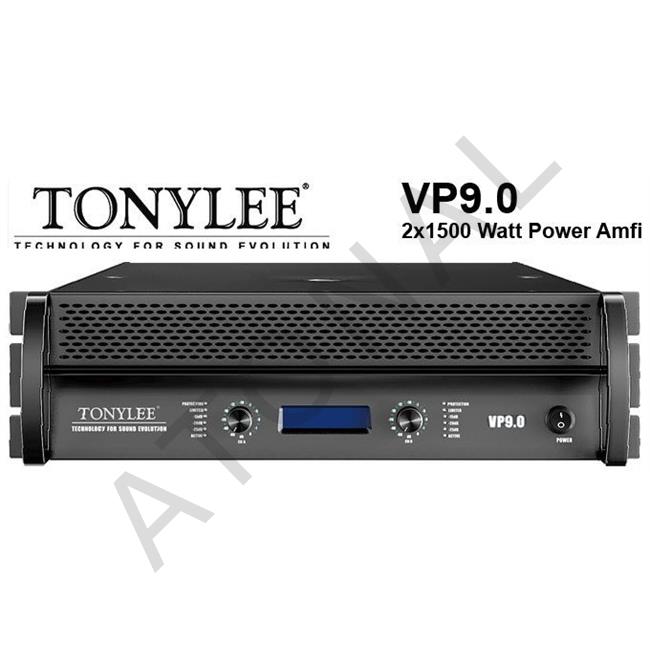 VP9.0, 2x1500W Güç Amplifikatör