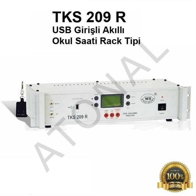 TKS 209 R USB Girişli Akıllı Okul Saati Rack Tipi