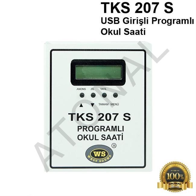 TKS 207 S USB Girişli Programlı Okul Saati