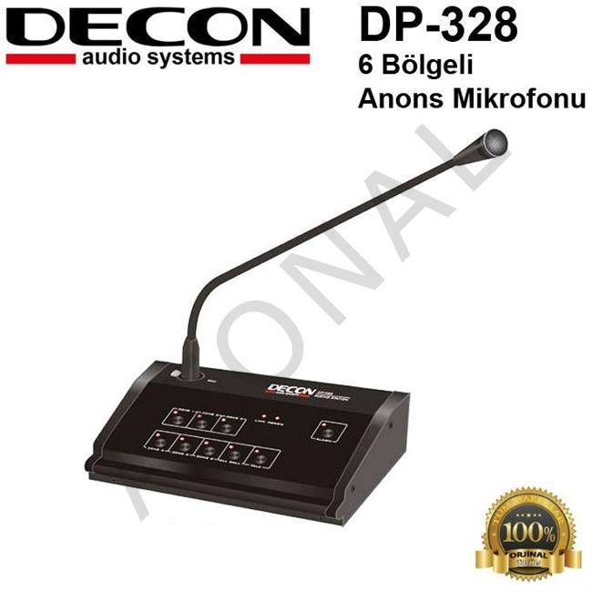  DP-328 6 Bölgeli Anons Mikrofonu