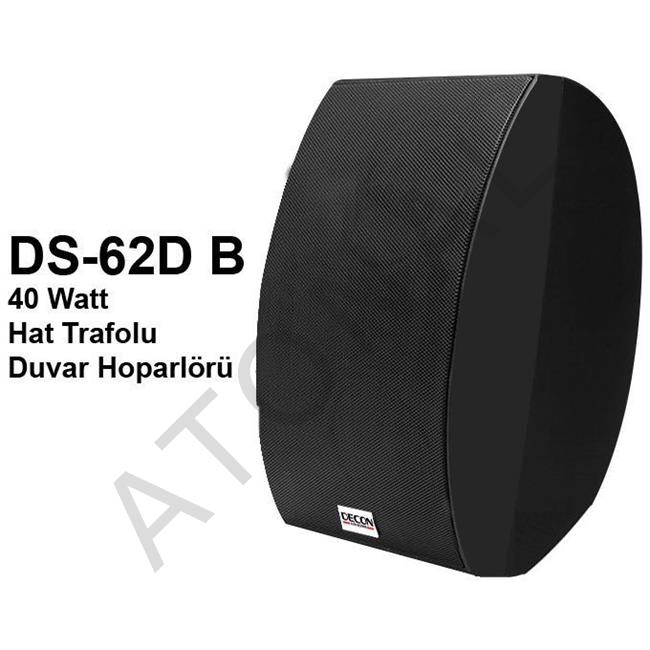  DS-62DB 40 Watt Hat Trafolu Duvar Hoparlörü