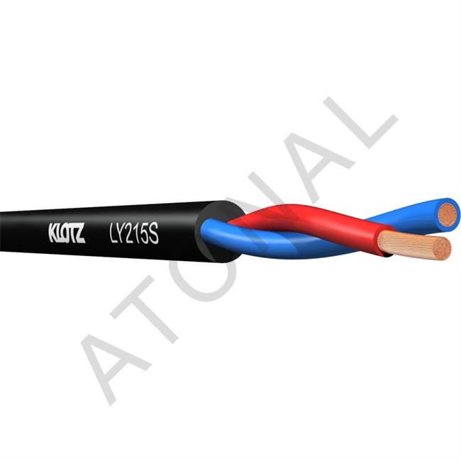 Klotz LY215T - 2x1,5 Hoparlör kablosu 100mt Top Halinde