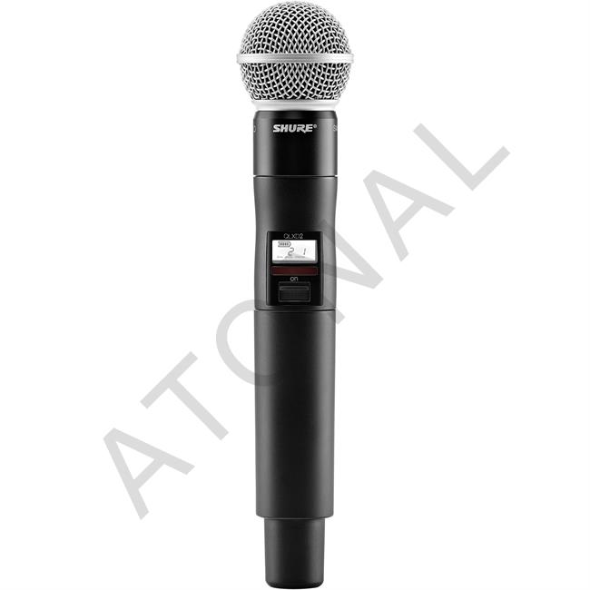QLXD2/SM58 Kablosuz El Mikrofonu