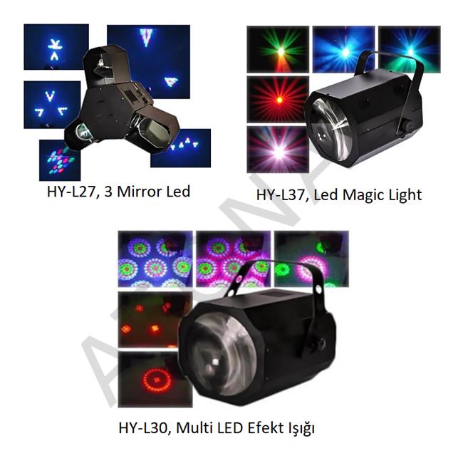  LED Efekt Üçlü Yılbaşı Paketi