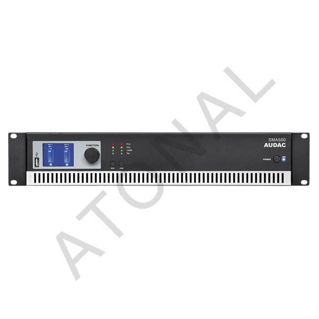 SMA 500 2X500 Watt /4 Ohm Dijital Dsp Amplifikatör