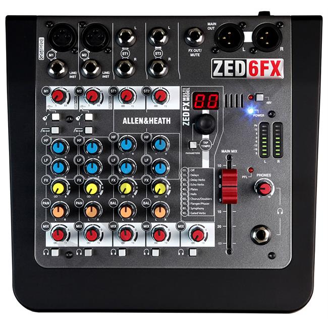 ZED-6FX, 6 Giriş Efektli Ses mikseri