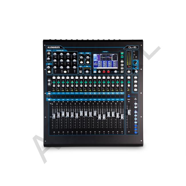 QU-16 Rack Dolap Uyumlu Dijital Mixer. 16 Mic/Line, 3 Stereo Line, 4FX, 12 Mix, Dokunmatik ekran