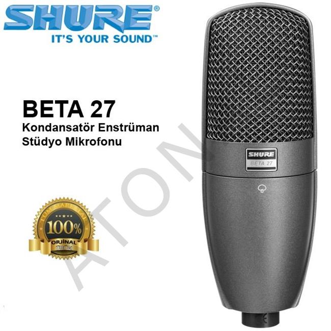 BETA 27 Kondansatör Enstrüman Stüdyo Mikrofonu