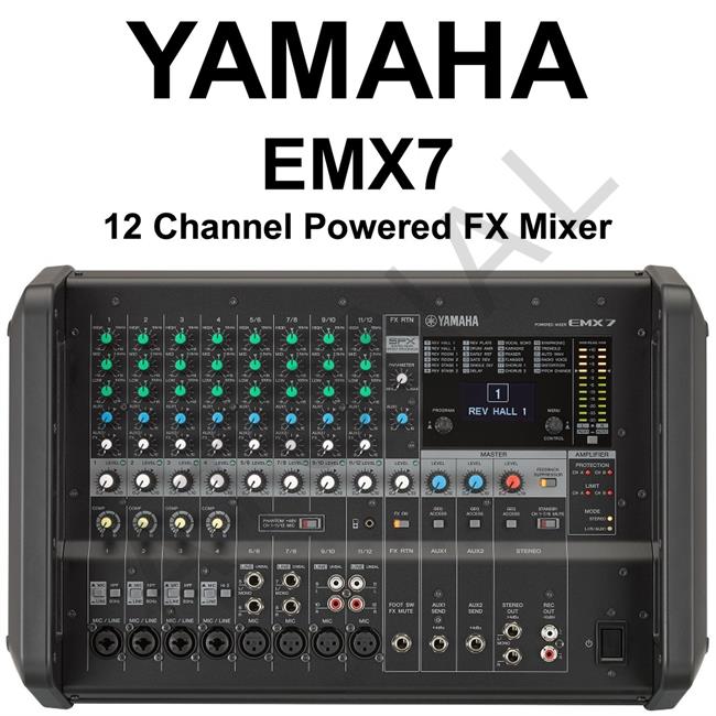 EMX-7 12 Kanal Küp Mixer