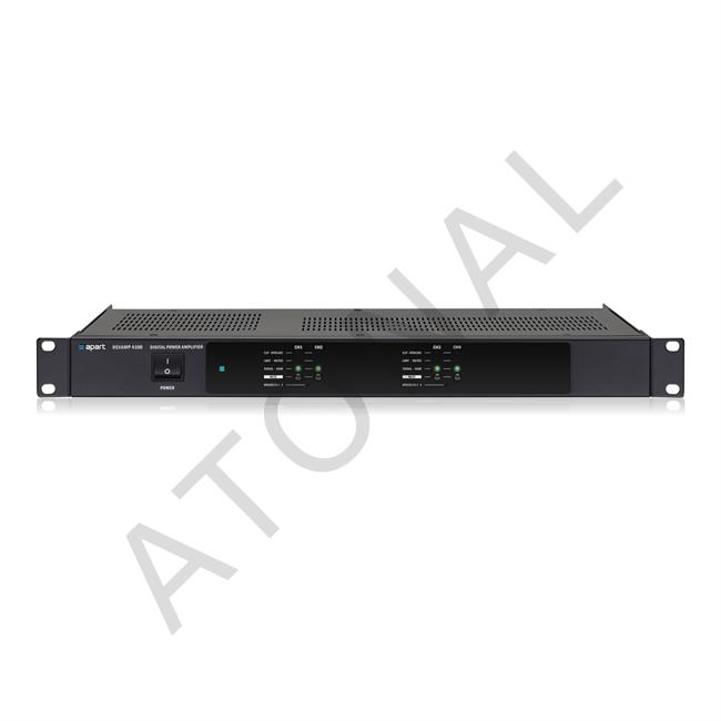 REVAMP4100, D4 Kanal Dijital amplifikatör, konveksiyon soğutmalı