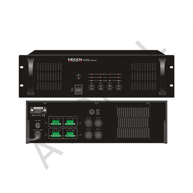 DP-4300B 4 Kanallı 4x300W Power Amfi