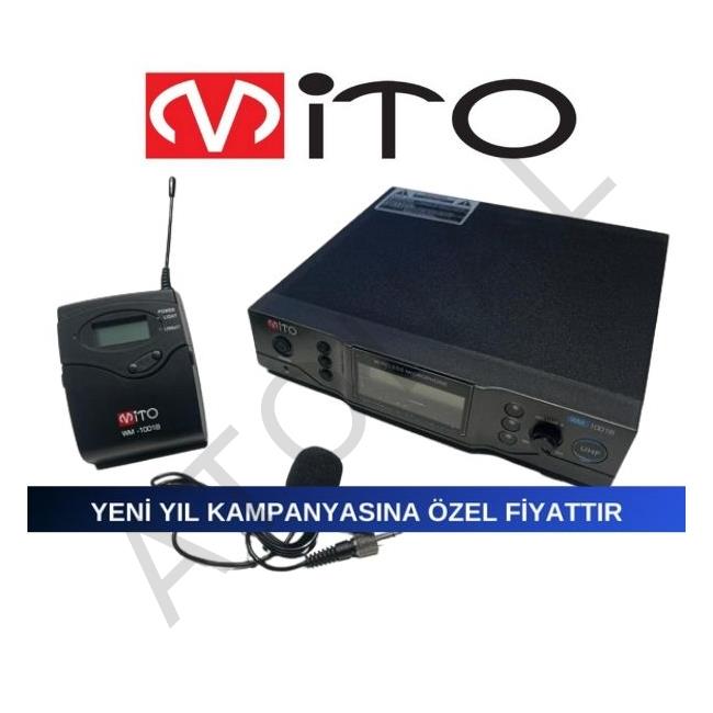 1001 B UHF Yaka Tipi Telsiz Mikrofon (ÖZEL FİYAT)