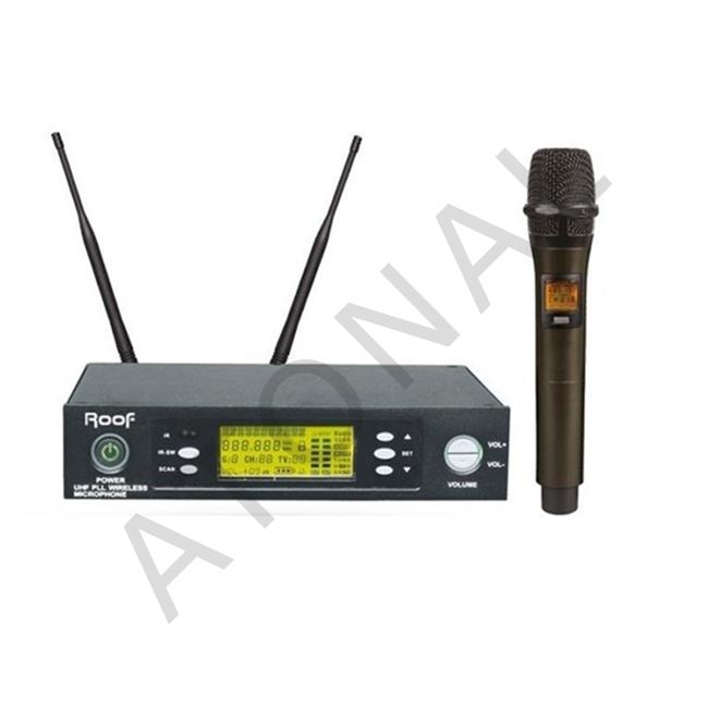 R-1150S UHF Band Tek Kanal Kablosuz El Mikrofon Seti