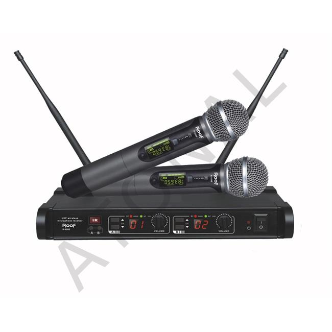 R 920 UHF İKİLİ EL DİJİTAL TELSİZ MİKROFON