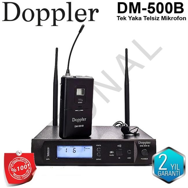 DM-500B Tek Yaka Telsiz Mikrofon