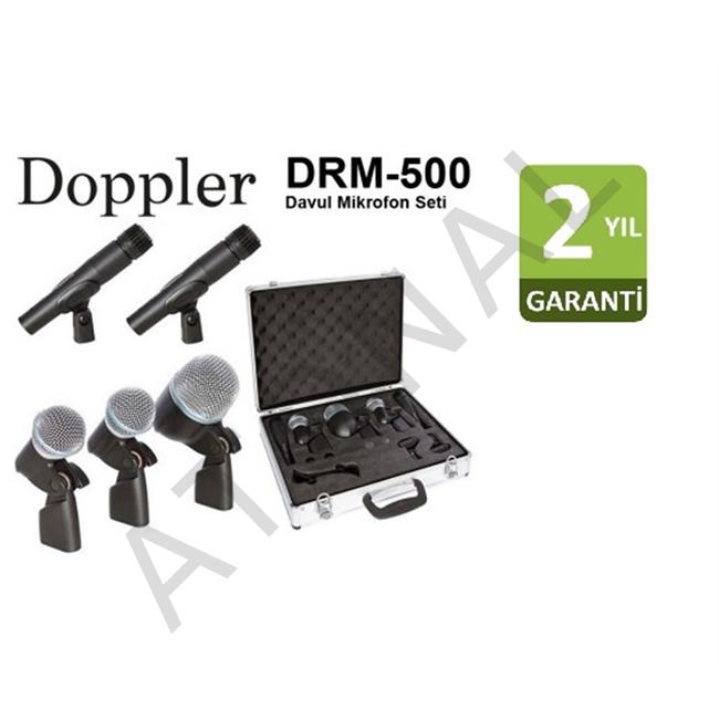 DRM 500 5-li Davul Mikrofon Seti + Case