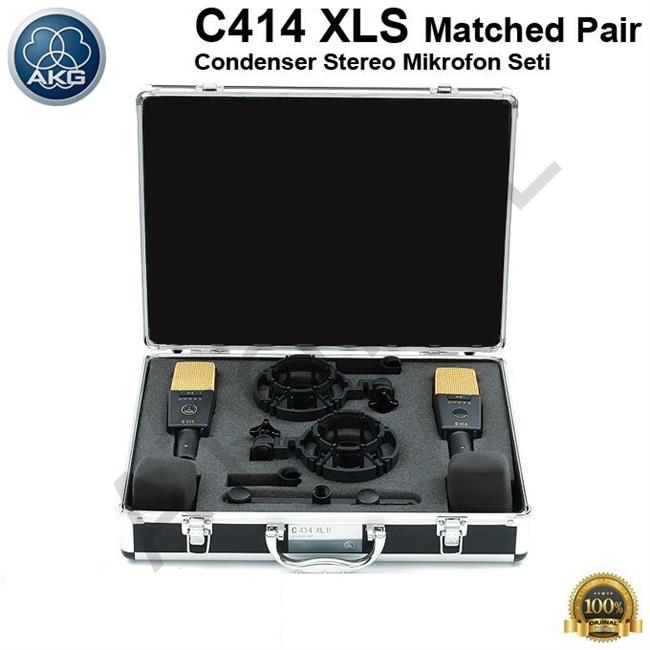  C414 XLS Matched Pair Stereo Mikrofon Set