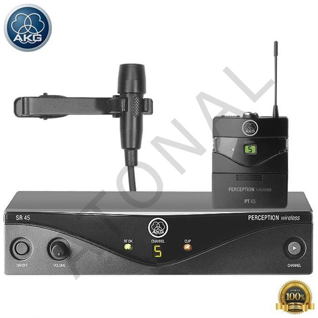 Perception Wireless 45 Pres Set BD A UHF Yaka Telsiz 