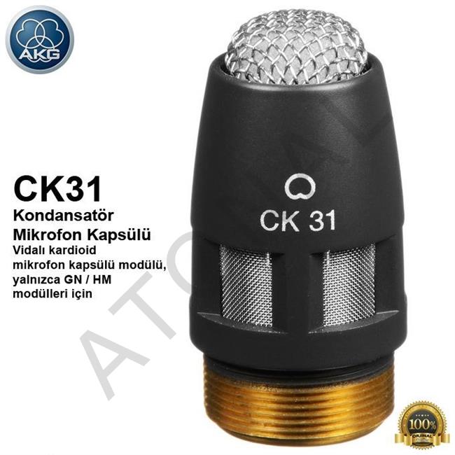 CK31 Kondansatör Mikrofon Kapsülü