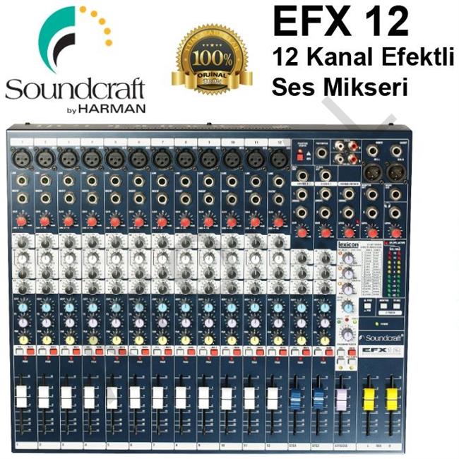 EFX12 Analog Deck Ses Mikseri